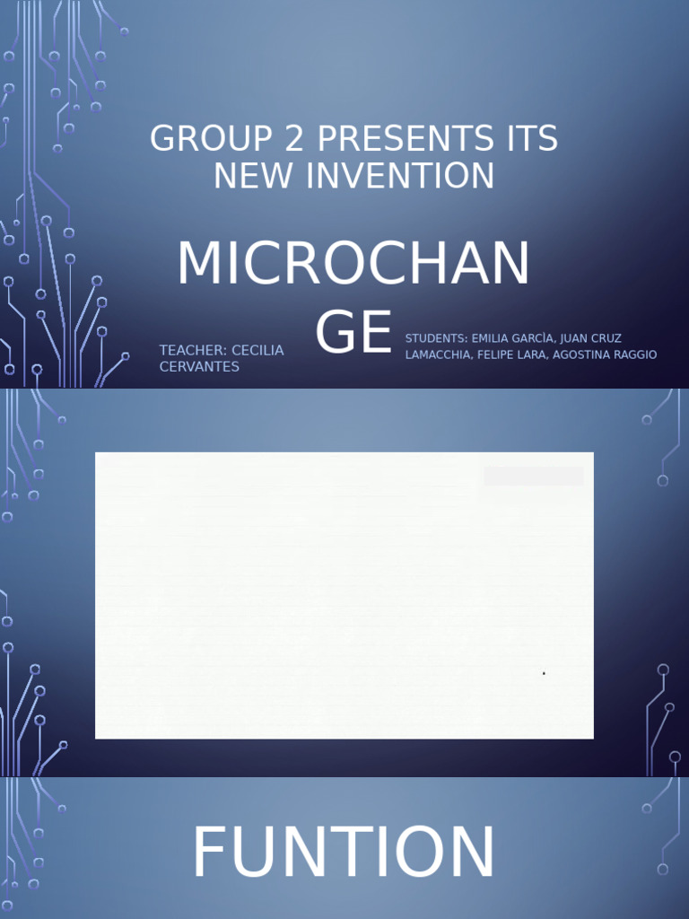 MICROCHANGE | PDF