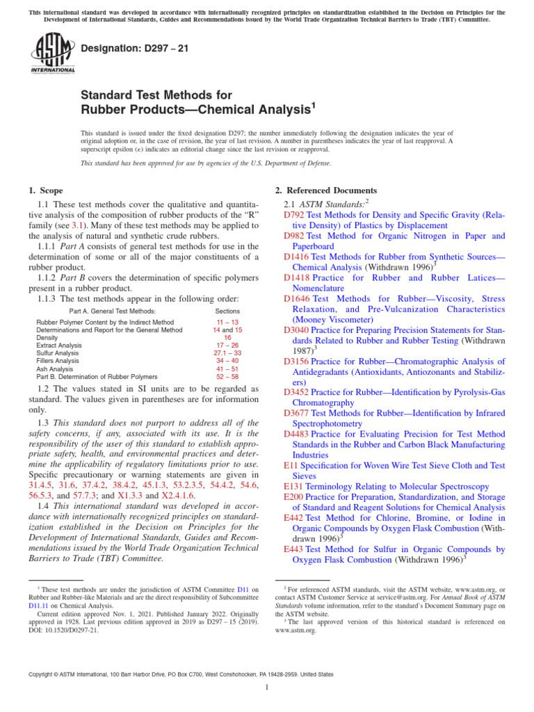 Astm D297-21 | PDF | Acid | Hydrochloric Acid