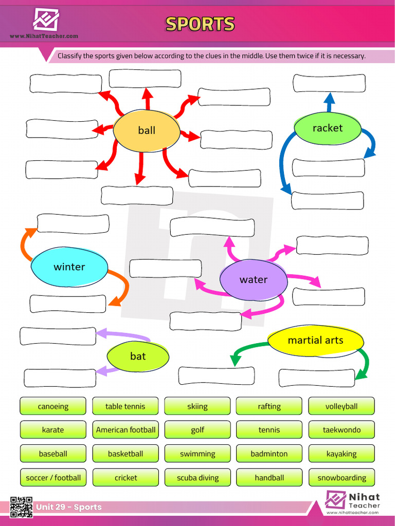 Unit 29 - Sports Worksheet 2 | PDF