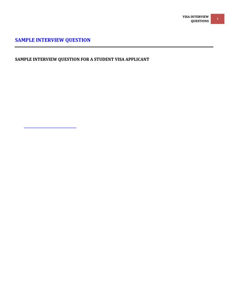 Germany Student Visa Interview Guide | PDF | Cost Of Living