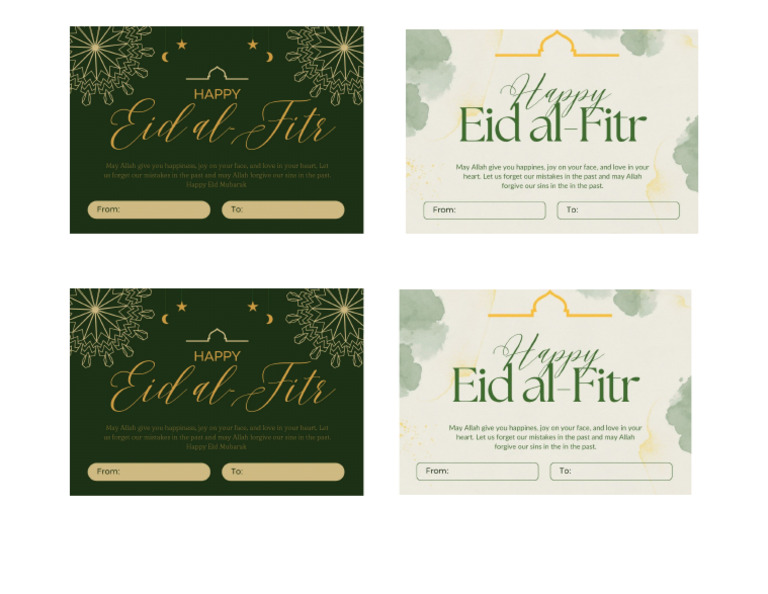 Eid Card | PDF