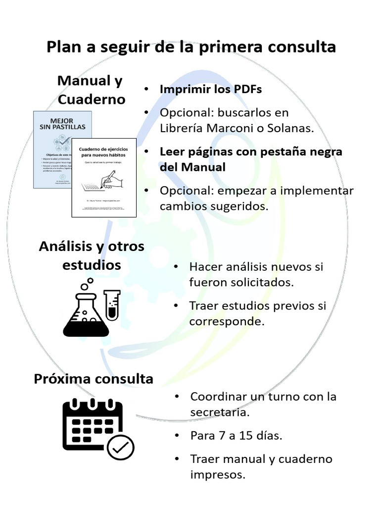 Plan de Acción para Primera Consulta | PDF