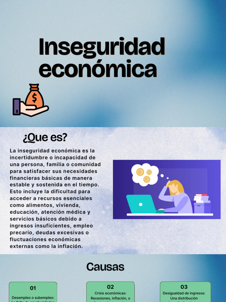 Causas y Consecuencias de la Inseguridad Económica | PDF | Desigualdad ...