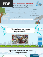 Tiempo de Degradación de Residuos | PDF | Reciclaje | Residuos