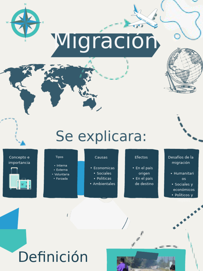 Causas y Efectos de la Migración | PDF | Migración humana | Inmigración