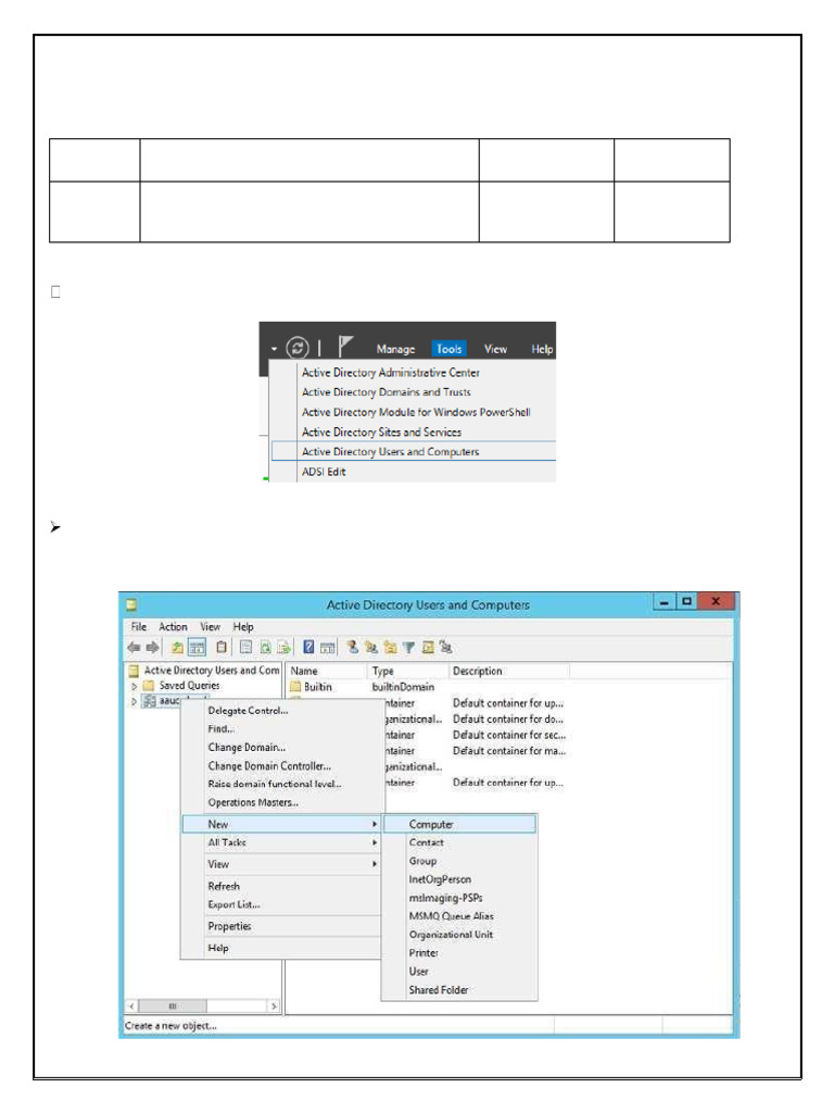 Create Client Machine Account in Domain | PDF | Active Directory | Login