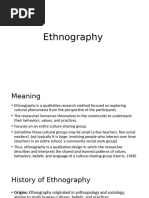 Ethnographic Interview Questions Guide | PDF | Ethnography ...