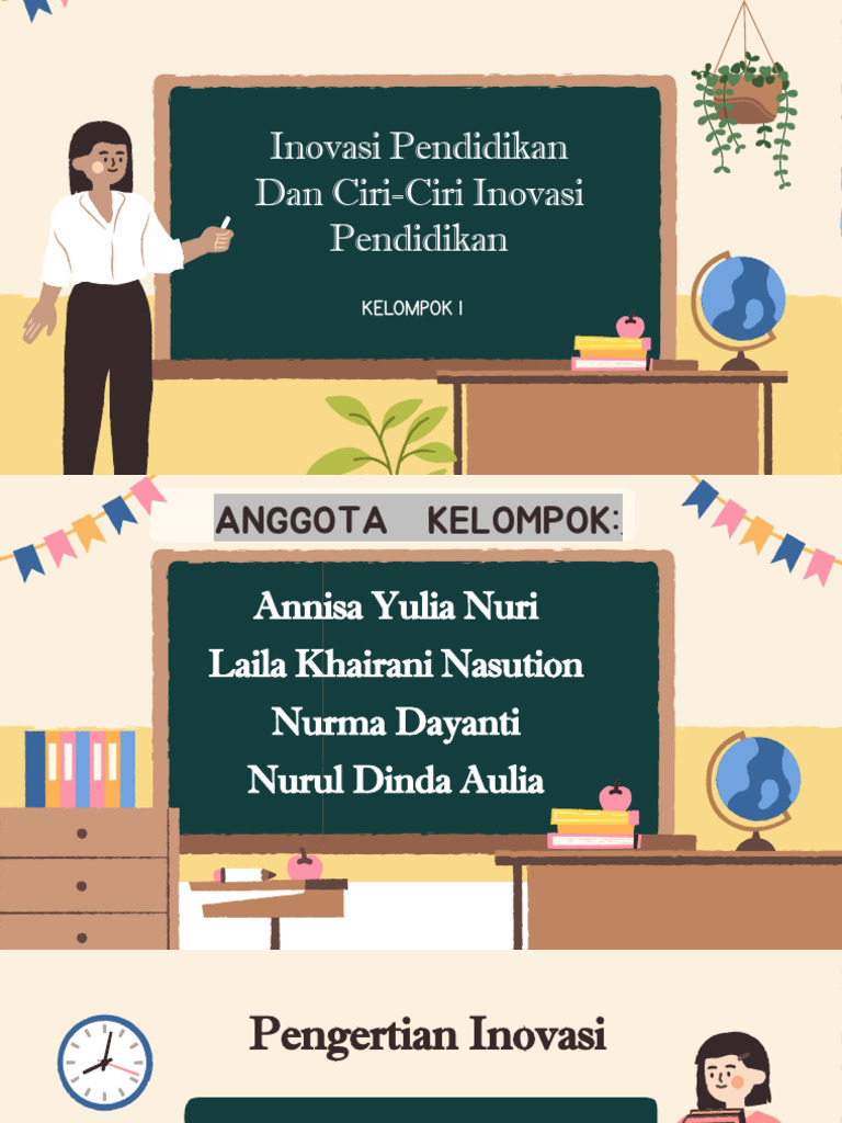 Ciri dan Tujuan Inovasi Pendidikan | PDF