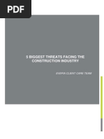 5 Biggest Threats Facing the Construction Industry