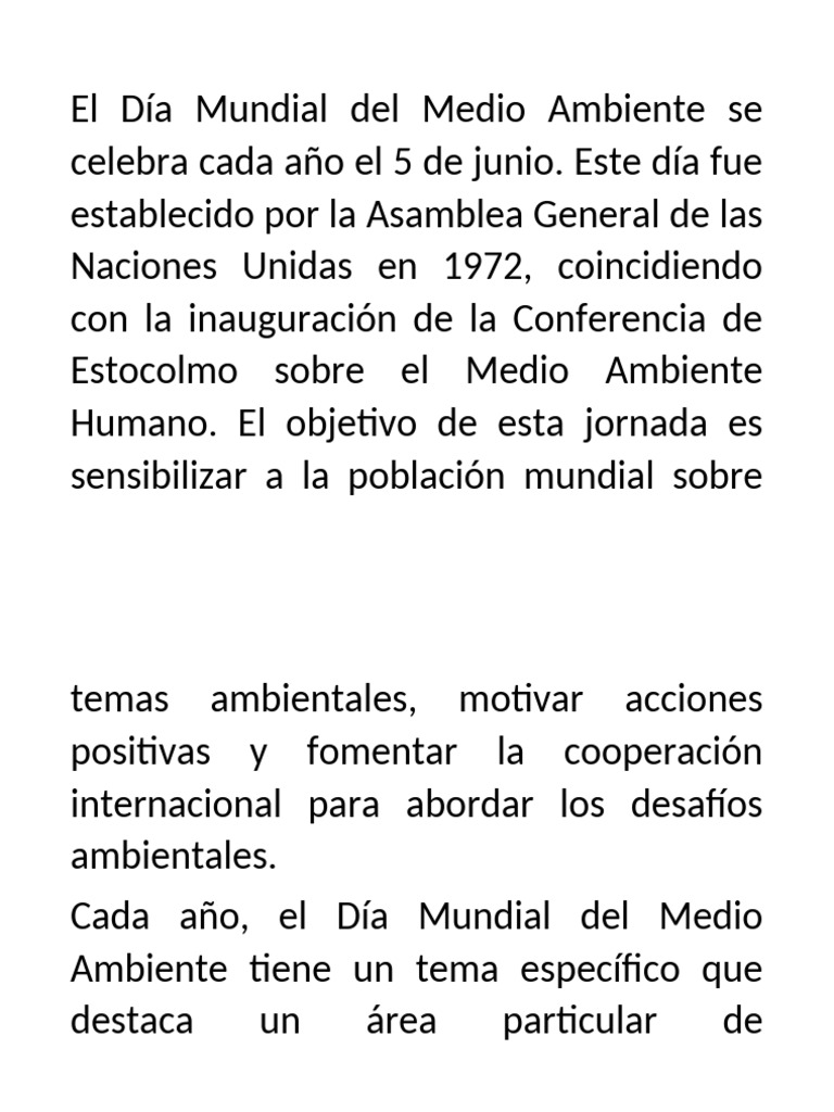 Día Mundial del Medio Ambiente 2023 | PDF | Entorno natural | Contaminación