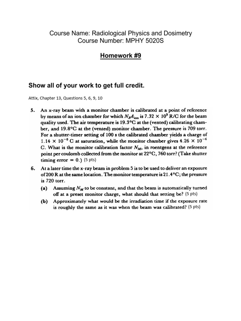 Homework#9 | PDF