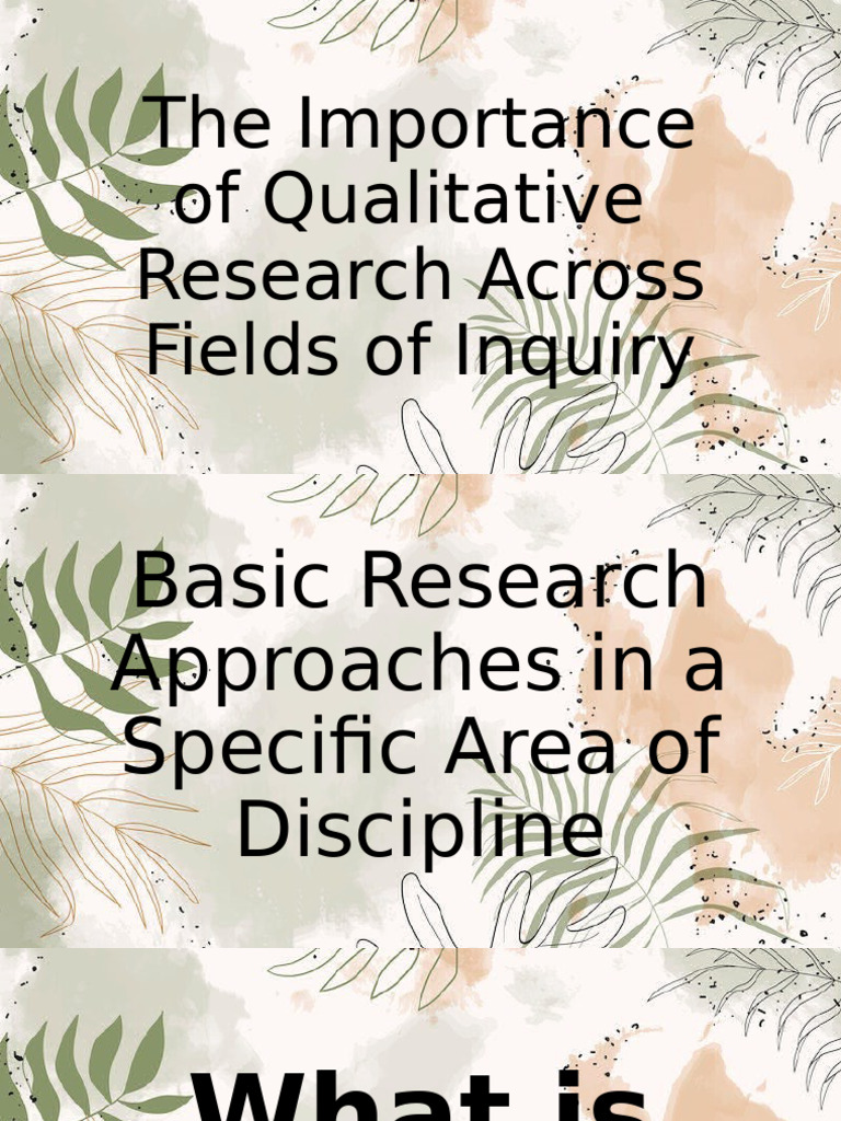 lesson-6-the-importance-of-qualitative-research-across-fields-of