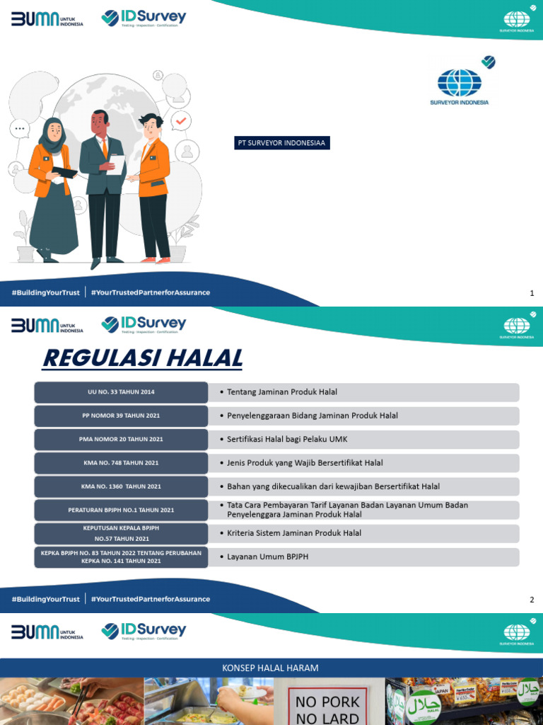 Regulasi dan Proses Sertifikasi Halal | PDF