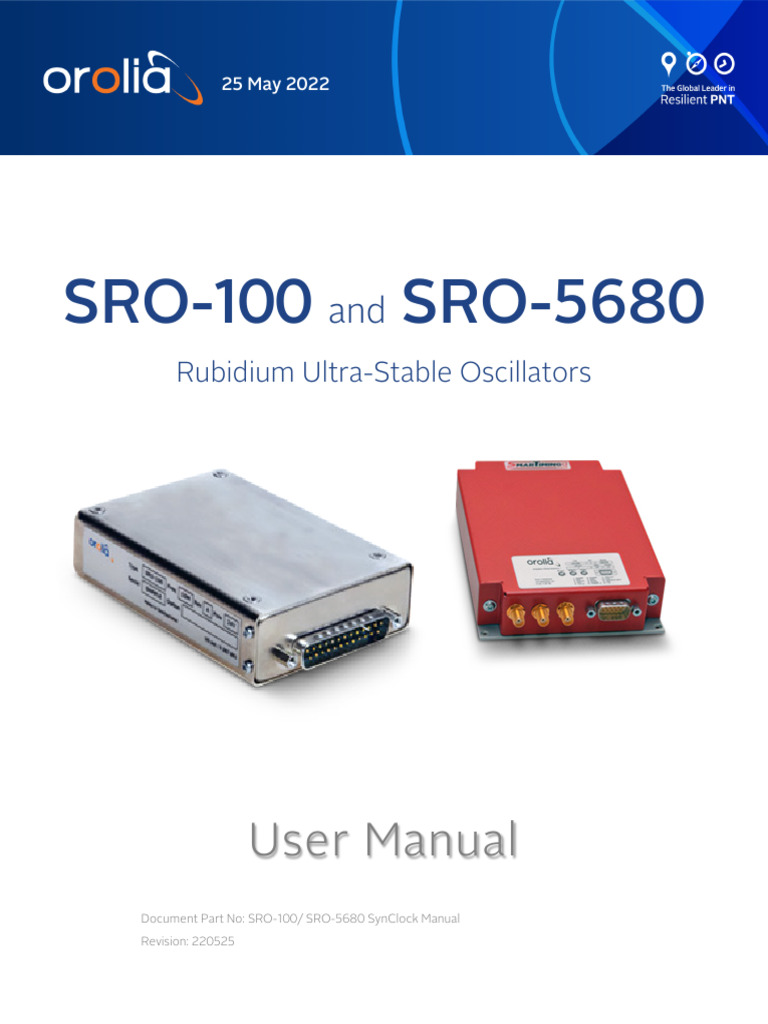 ISync Smart SRO 100 SRO 5680 SynClock Manual US 0 | PDF | Electronics ...