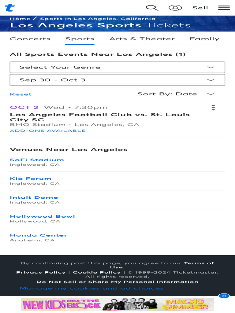 Image Result For Los Angeles Sports Tickets Upcoming Sporting Event Tickets In Los