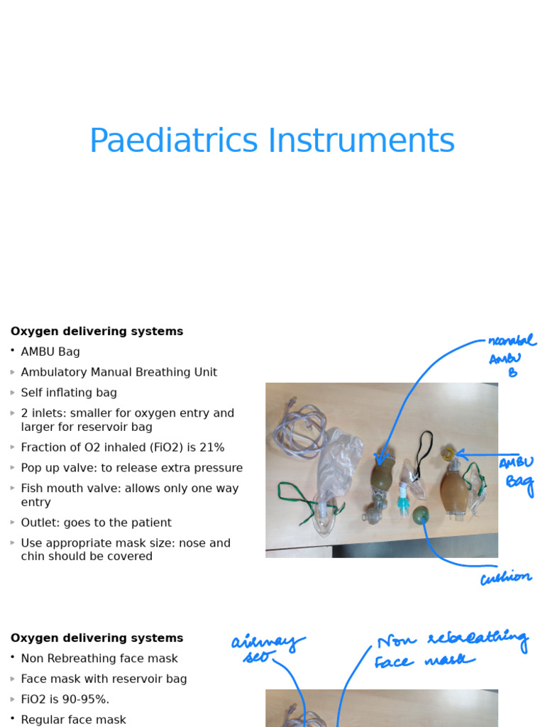 Peds Instruments | PDF | Clinical Medicine | Medical Specialties