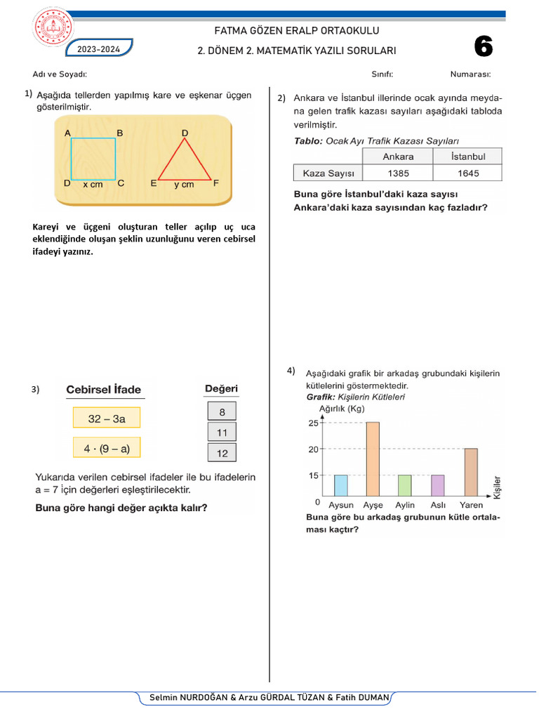 6 Mat 2 2 | PDF