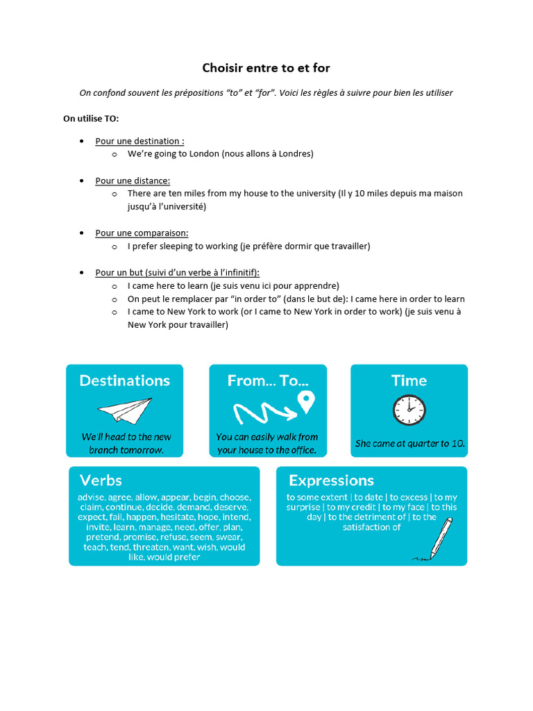 To and For | PDF