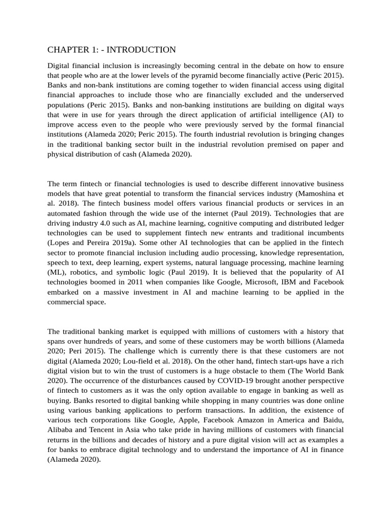 Future of AI AND ITS IMPACT ON FINANCE INDUSTRY | PDF | Artificial ...