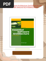 Essential Software Architecture 2nd Edition by Ian Gorton