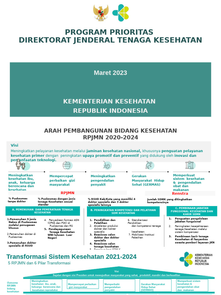 Program Prioritas Kesehatan 2023 | PDF