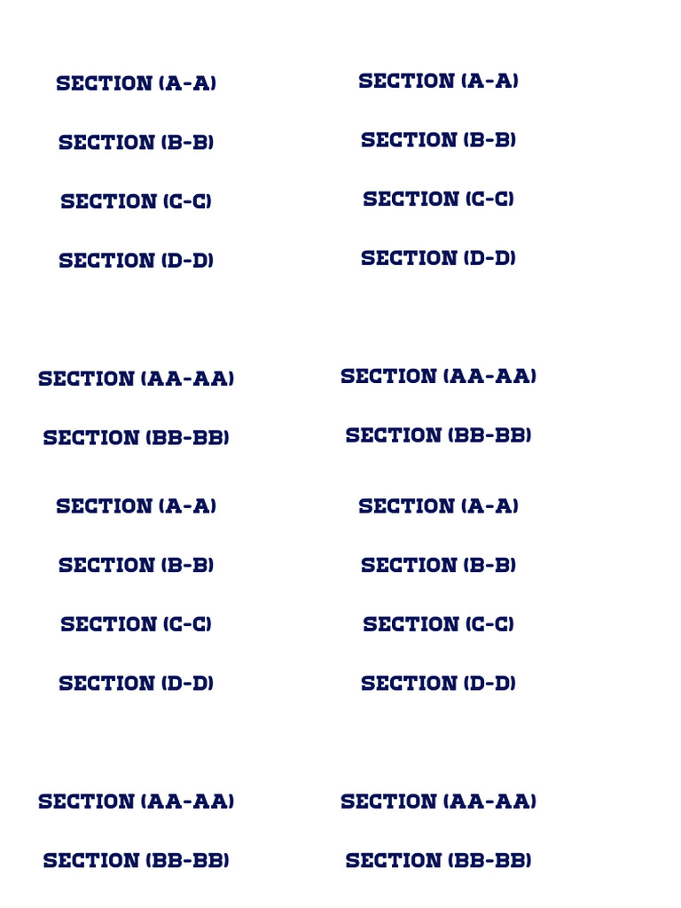 SECTION (A-A) SECTION (B-B) - 20250111 - 211907 - ٠٠٠٠ | PDF