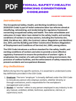 OSH Code 2020: Registration Requirements | PDF | Occupational Safety ...