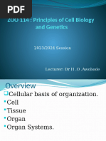 BIOL-121 Exam 1 Study Guide | PDF | Human Body | Cell (Biology)