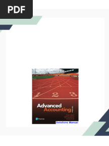 Advanced Accounting 13th Edition Beams Solutions Manual - Full Version Is Available For Instant Download