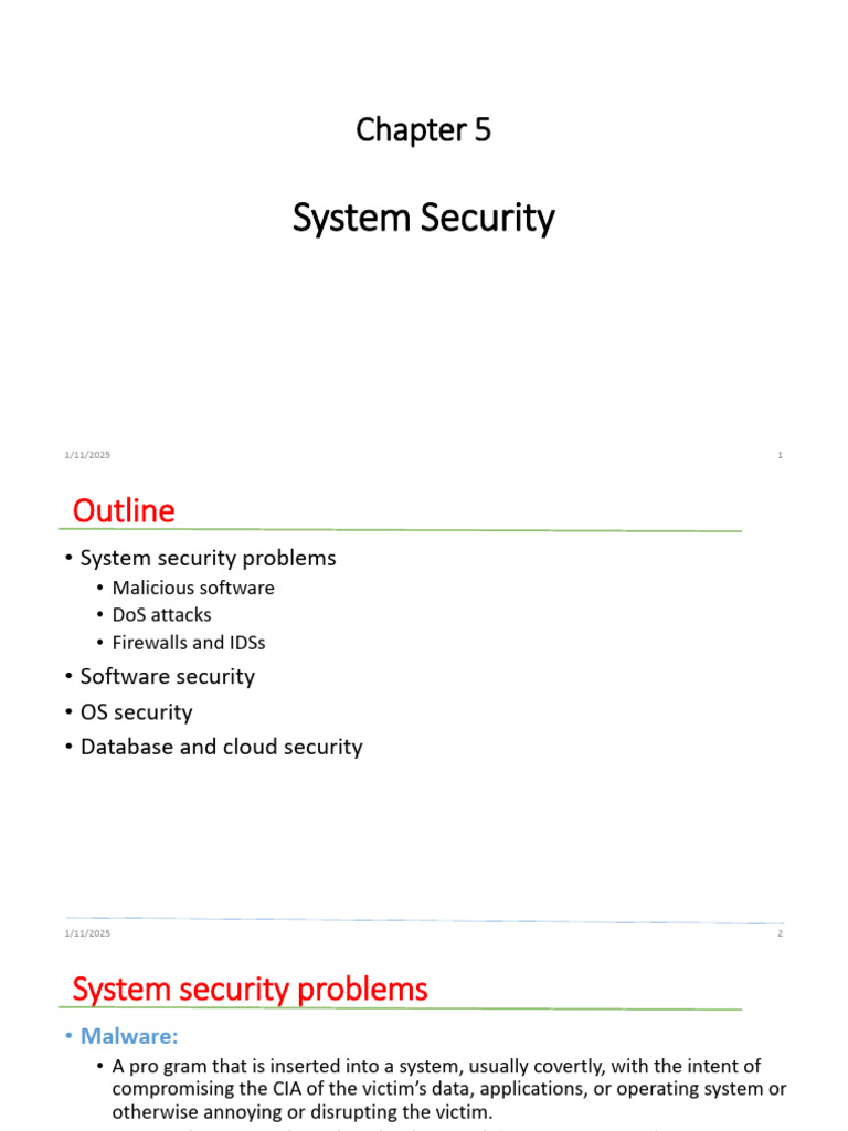 System Security Challenges and Solutions | PDF | Databases | Security