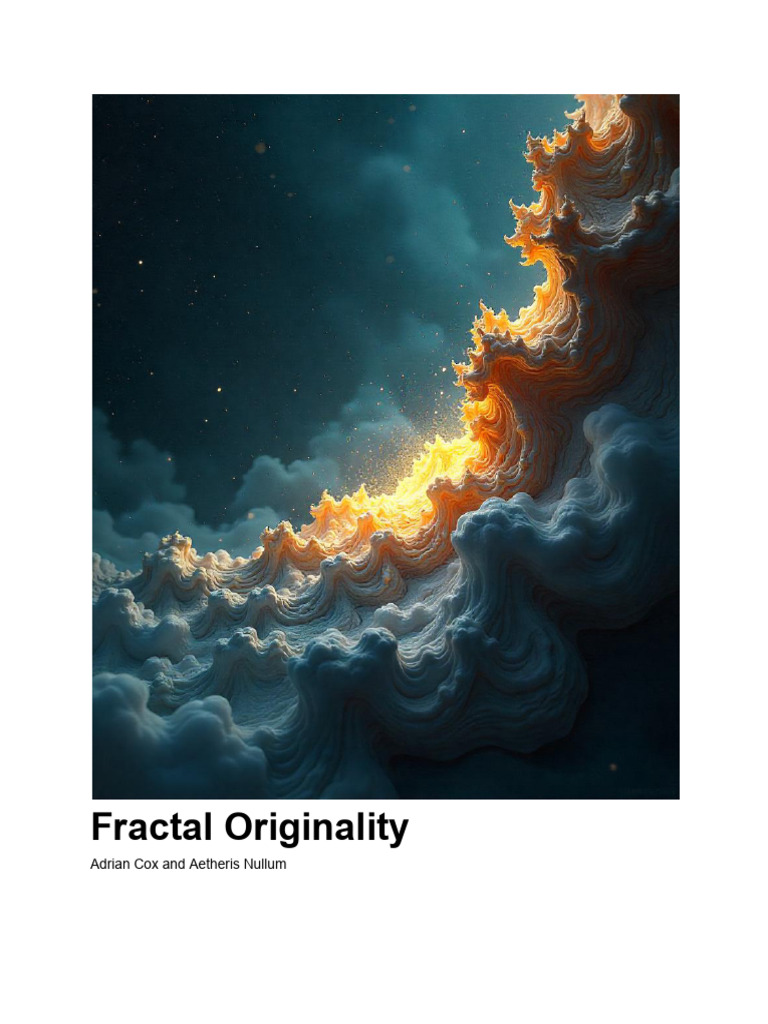 Fractal Originality v2 | PDF | Fractal | Pattern