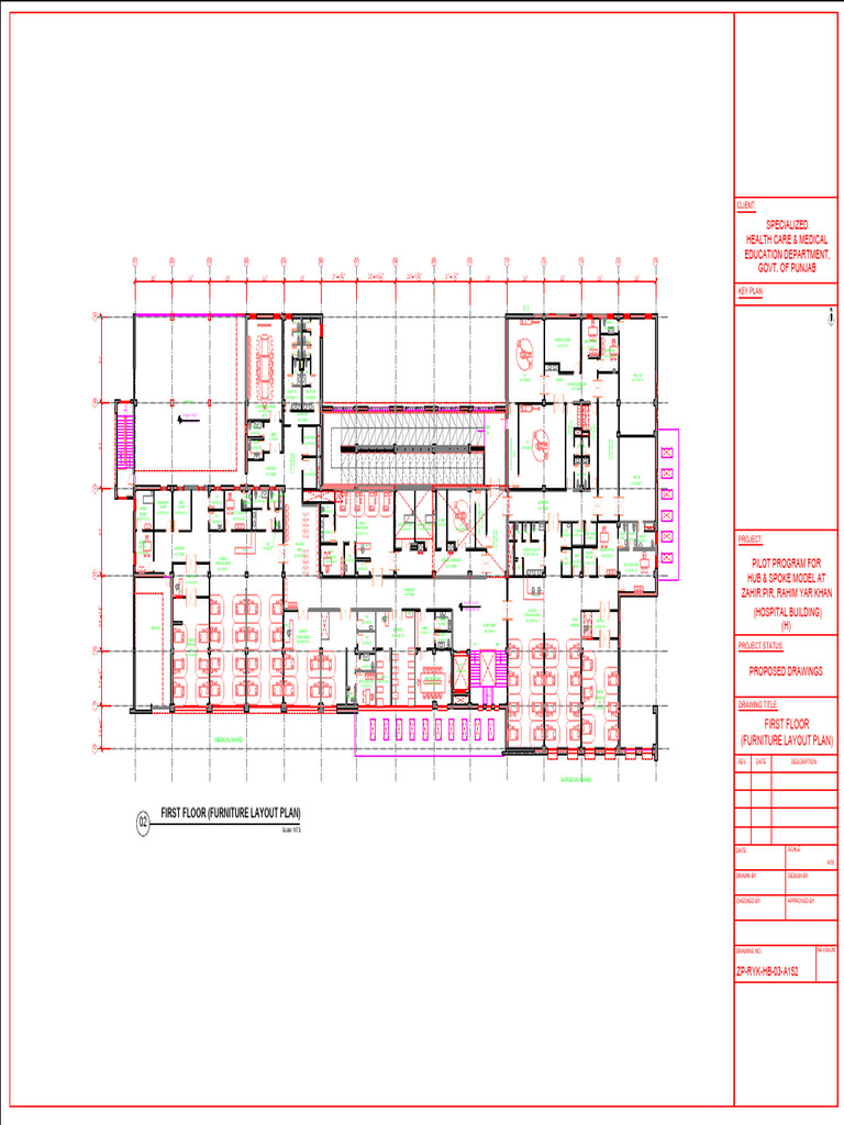 First Floor Furniture Layout Plan | PDF