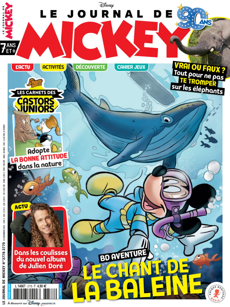Le Journal de Mickey 2024 11 13 | PDF