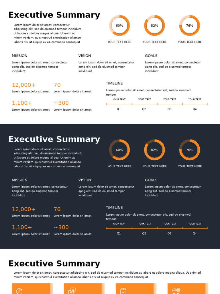 Executive Summary Template Guide | PDF