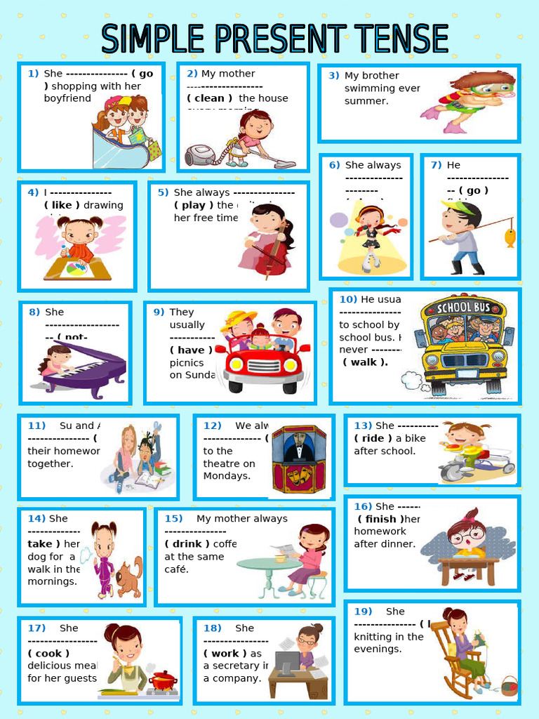 Daily Activities and Hobbies Worksheet | PDF | Coffeehouse | Cooking