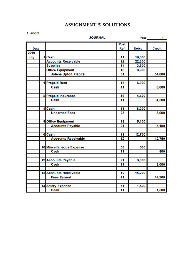 ASSIGNMENT 5 SOLUTIONS | PDF