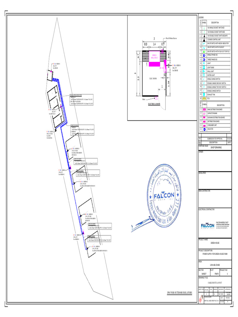 Electrical Layout for Greenhouse Farm | PDF | Manufactured Goods ...
