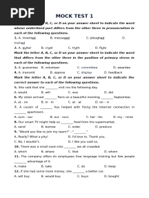 HƯỚNG DẪN THI VÀO 10 FORM Hà Nội 2025 0. MOCK TEST 1-25
