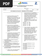 Exercícios Sobre A Primeira Lei de Mendel 9º Ano | PDF | Dominância ...