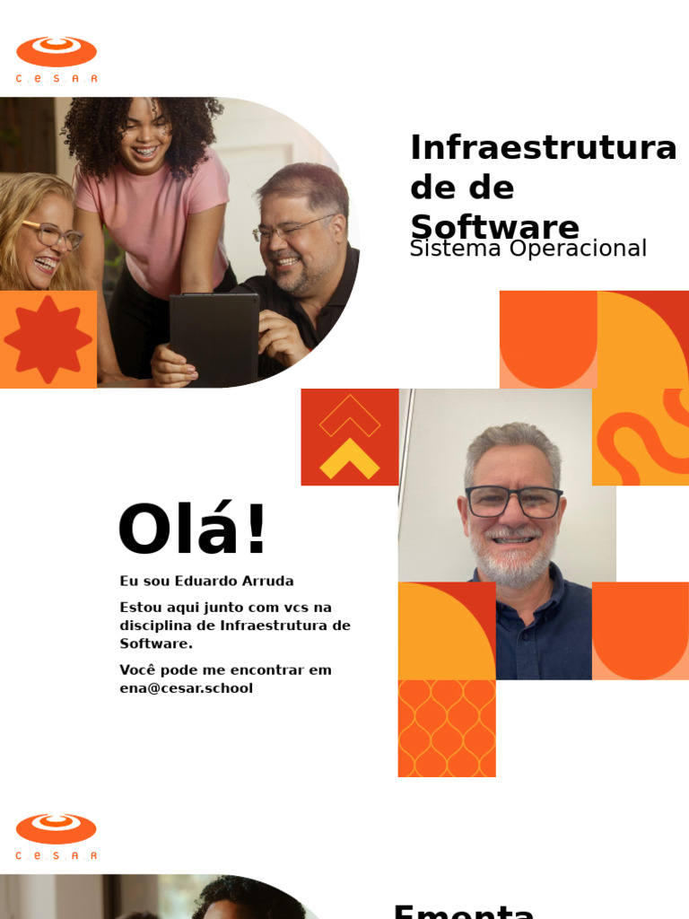 IS - INFRAESTEUTURA DE SOFTWARE - CESAR 2024 - EDUARDO ARRUDA | PDF ...