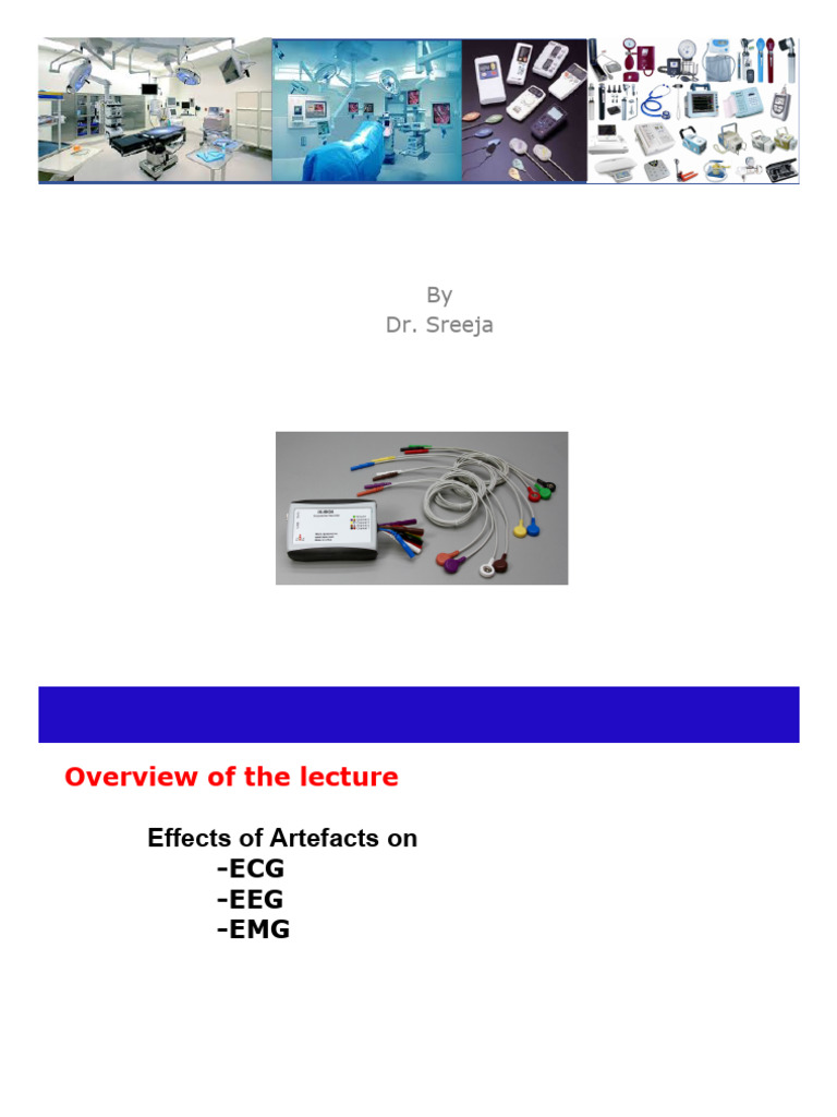Effects Od Artifacts of Recordings | PDF | Electromyography ...