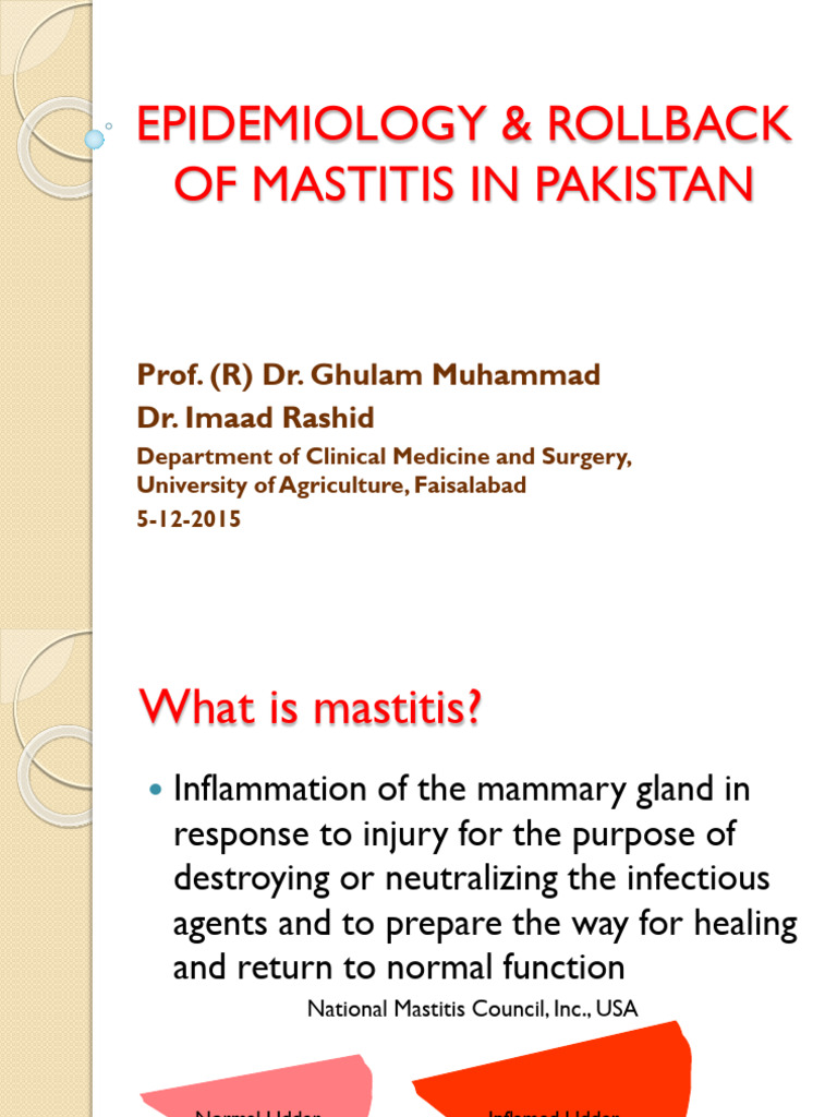 1,2-Control of Mastitis | PDF