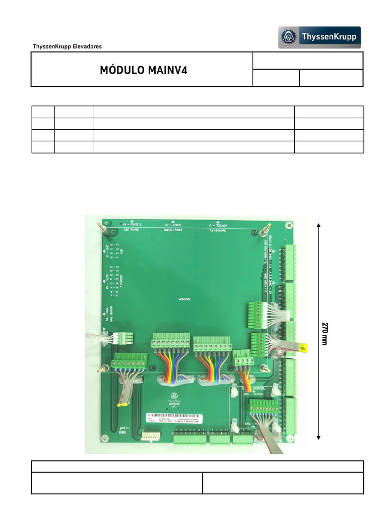3Z0598DK Módulo Interface MCINV4 para 5 e 6 | PDF