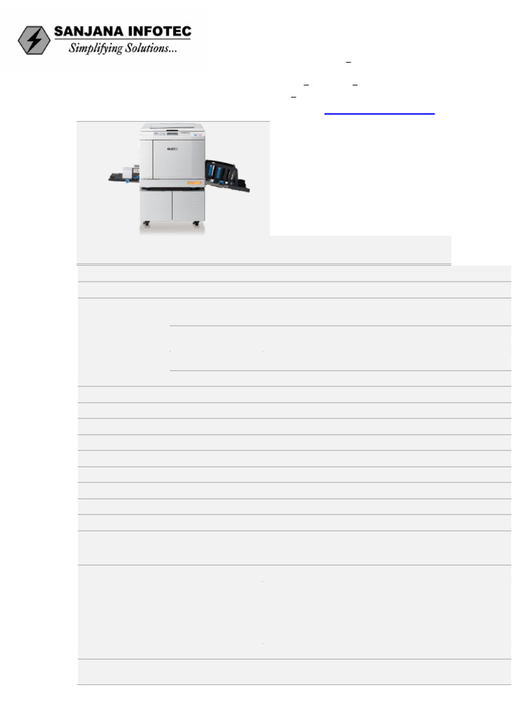 RISO SF5030 Service Manual Overview | PDF | Paper