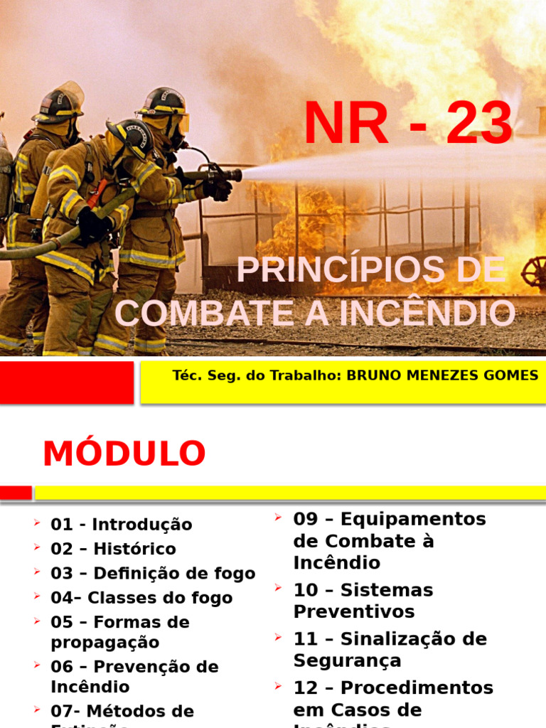 Princípios de Combate A Incendio | PDF | Incêndios | Calor