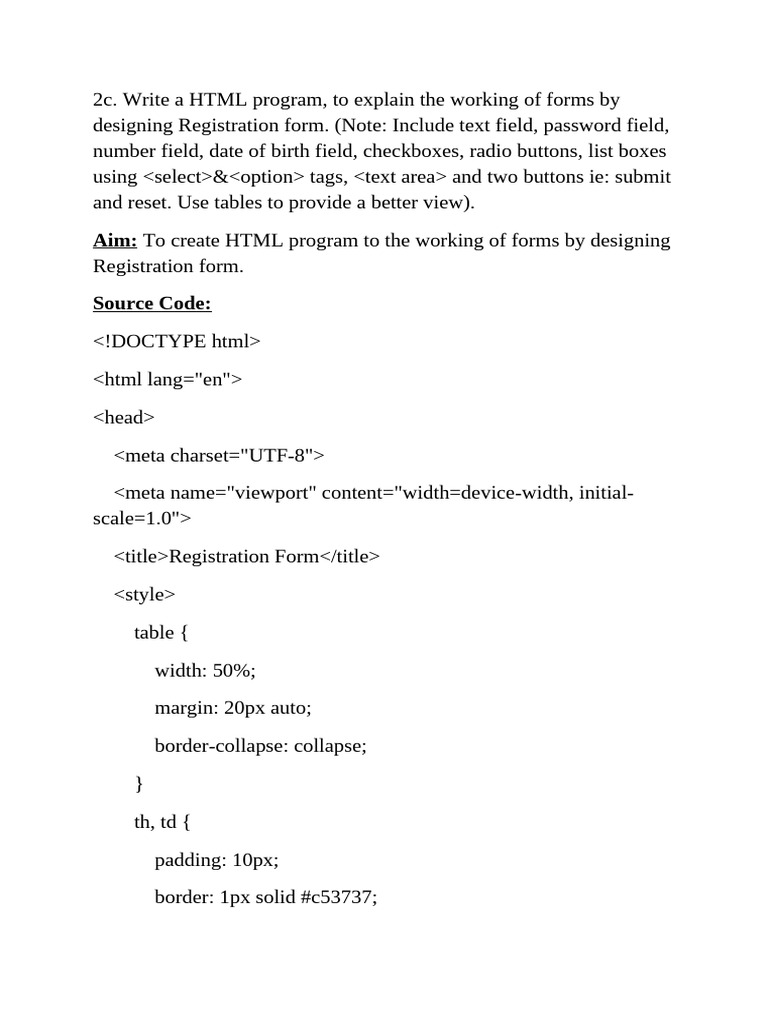 2c. Registration form | PDF