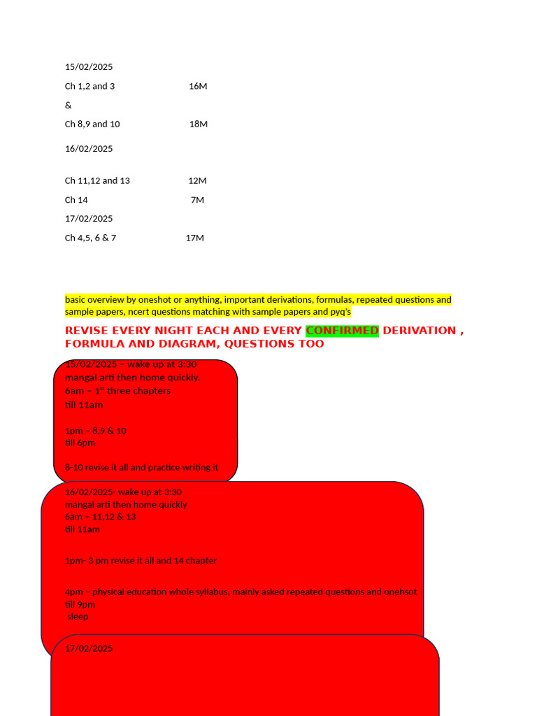 Physics Plan Executed Pdf