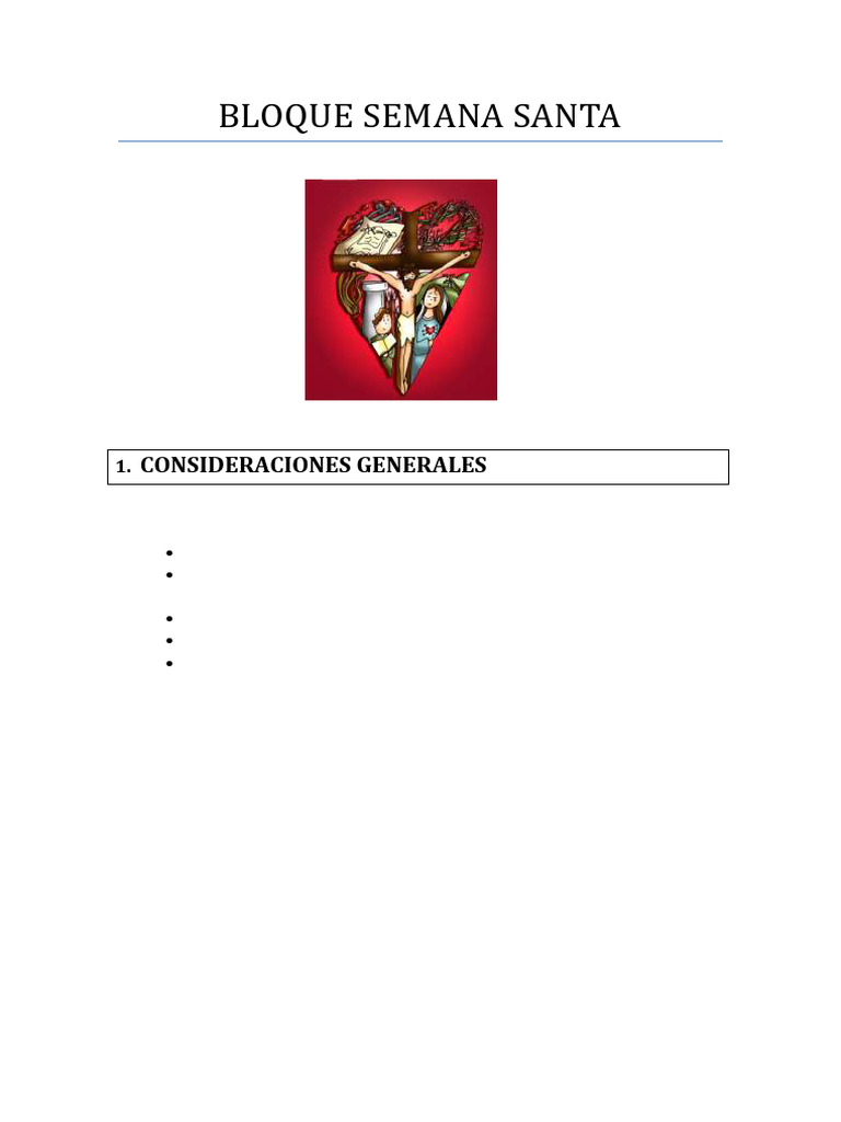 Guia Semana Santa-1 | PDF | Pascua de Resurrección | Fiestas cristianas ...