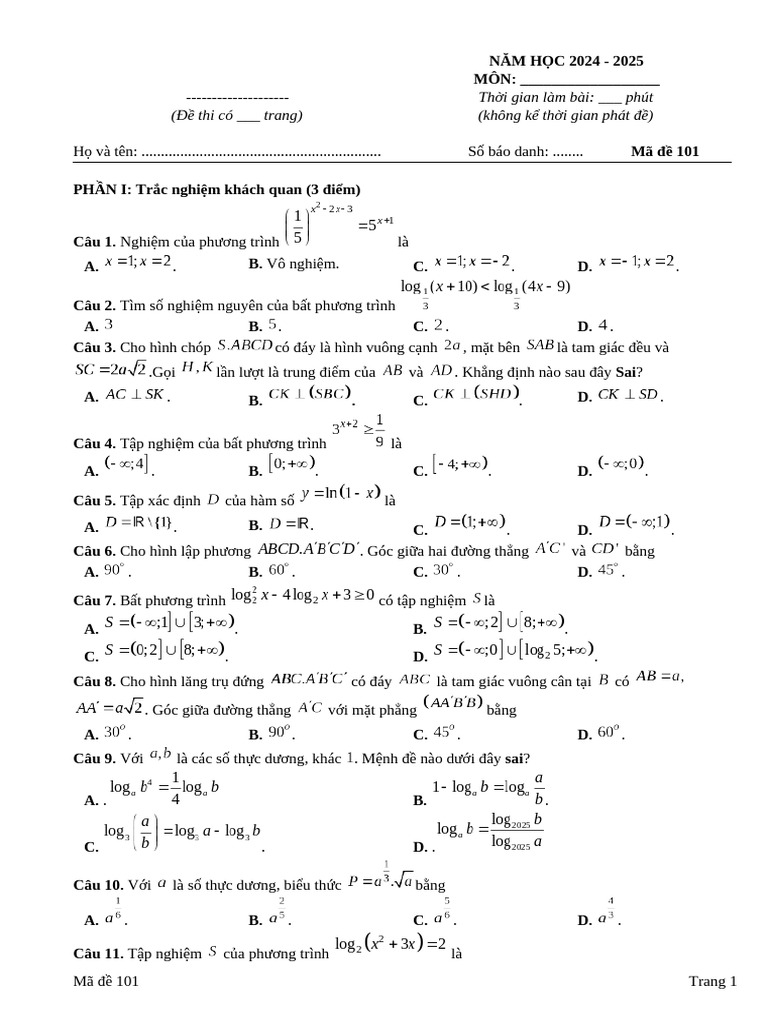 Ma de 101 | PDF