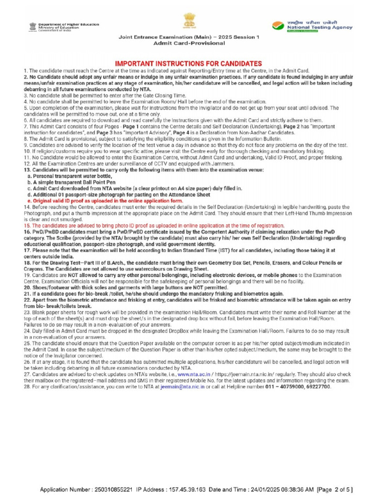 Instructions | PDF
